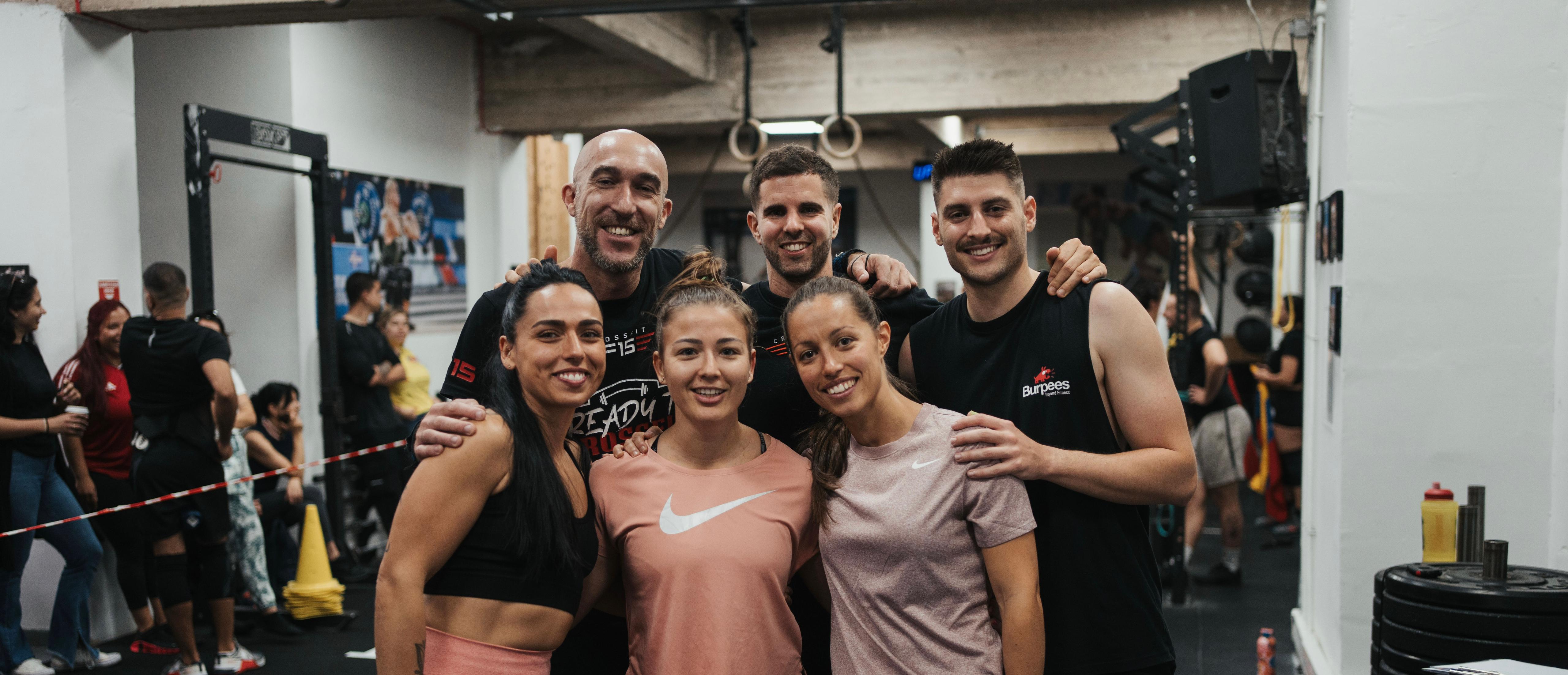 F15 HYROX athletes training